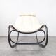 Fauteuil à bascule en bois courbé "Wave" par Michal Riabic pour TON