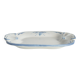 Art Deco French Blue Floral Decor Plate by Allan Eberling, Bo Fajans