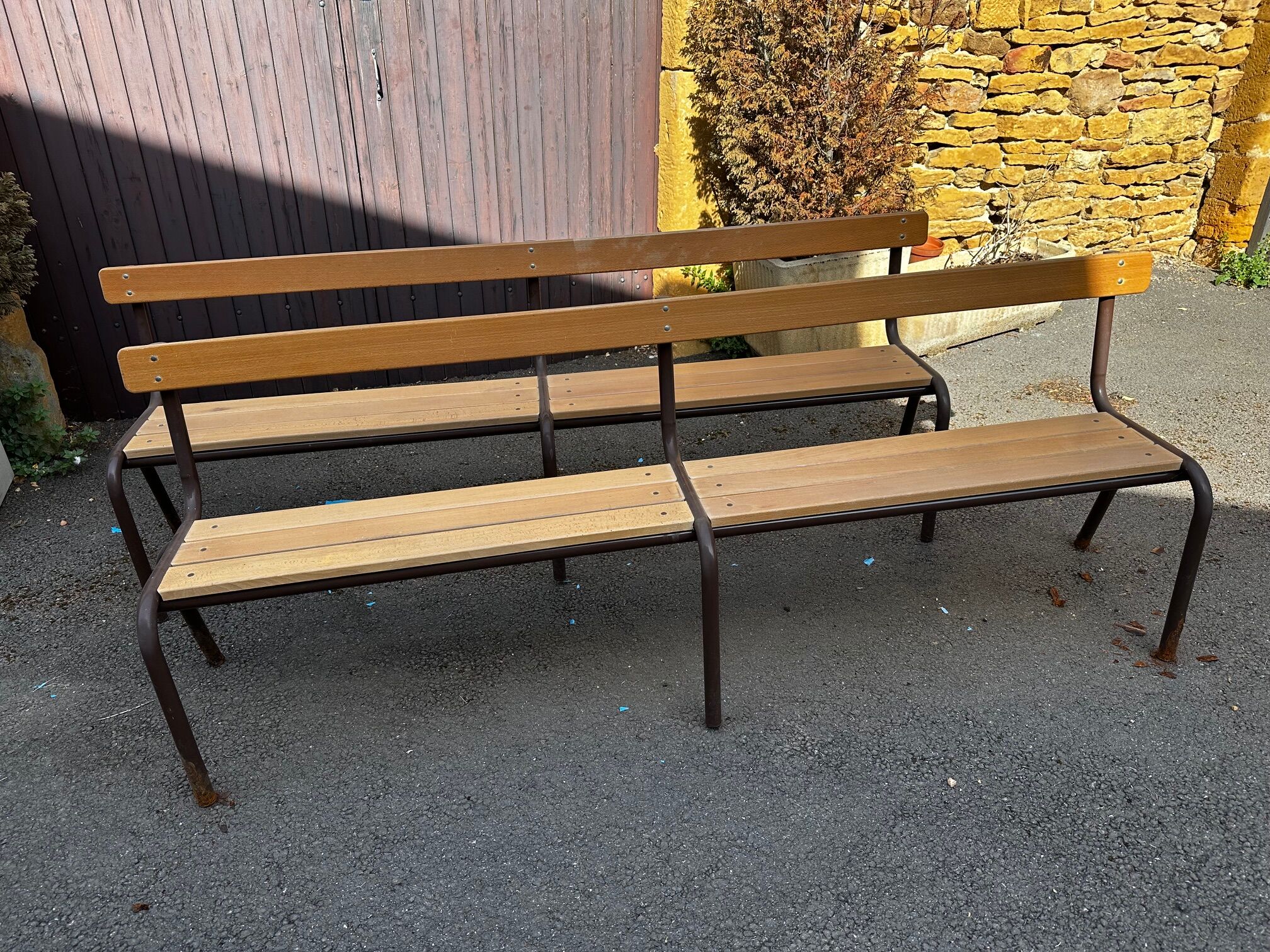 Paire de bancs