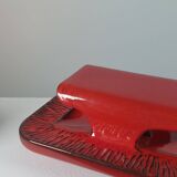 Vintage ceramic wall lamp from the 1970s.