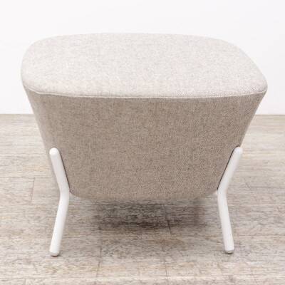 Milani Nuvola armchair + footstool