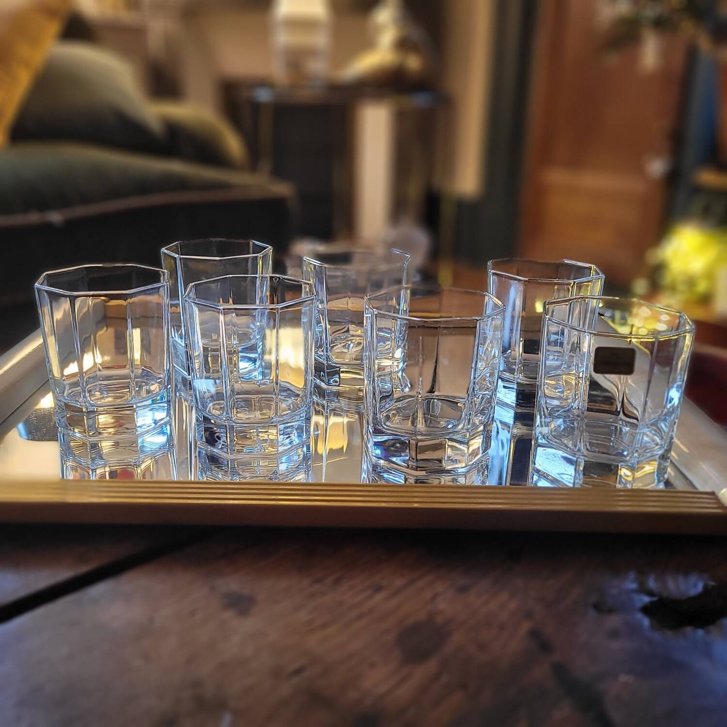 7 Octime Luminarc glasses – 1980s