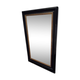 Large wooden mirror 90x144cm