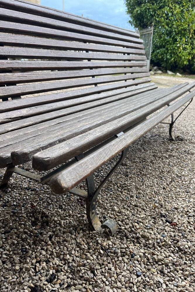 Louisiana garden bench 1950s/60s