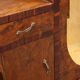 Vintage display cabinet in burl veneer, design, Italy, 1920s-1930s