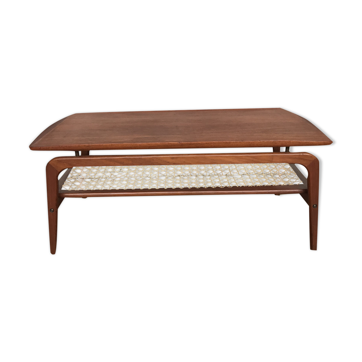 Scandinavian coffee table Hovmand Olsen in teak 1960