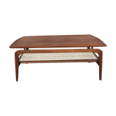 Scandinavian coffee table Hovmand Olsen in teak 1960