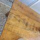 Vintage rectangular wooden coffee table