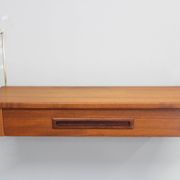 1960s teak shelf with drawer, Denmark