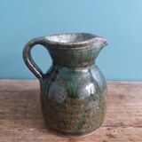 Milk jug pitcher signed Grès Migeon La Borne 60s to 70s