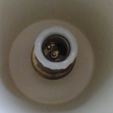 Pair of white wall sconces of the 50s
