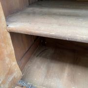 18th-century stripped buffet in solid walnut