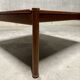 Table basse en teck scandinave années 60