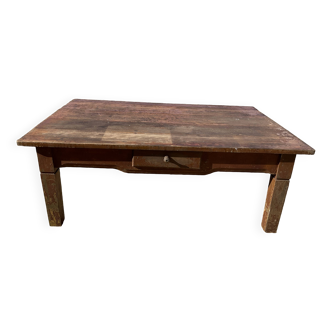 Large coffee table.