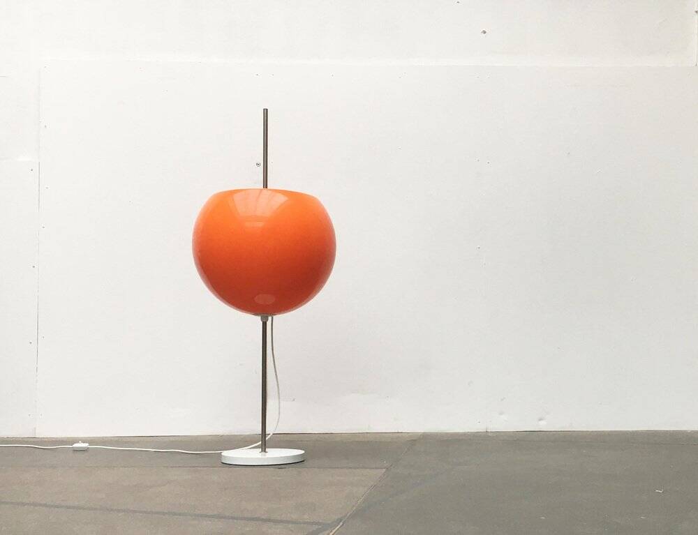 Mid-century space age globe floor lamp, 1960s