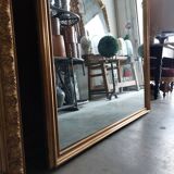 Mirror mirror mirror golden wood bistro style -1m68x1m15