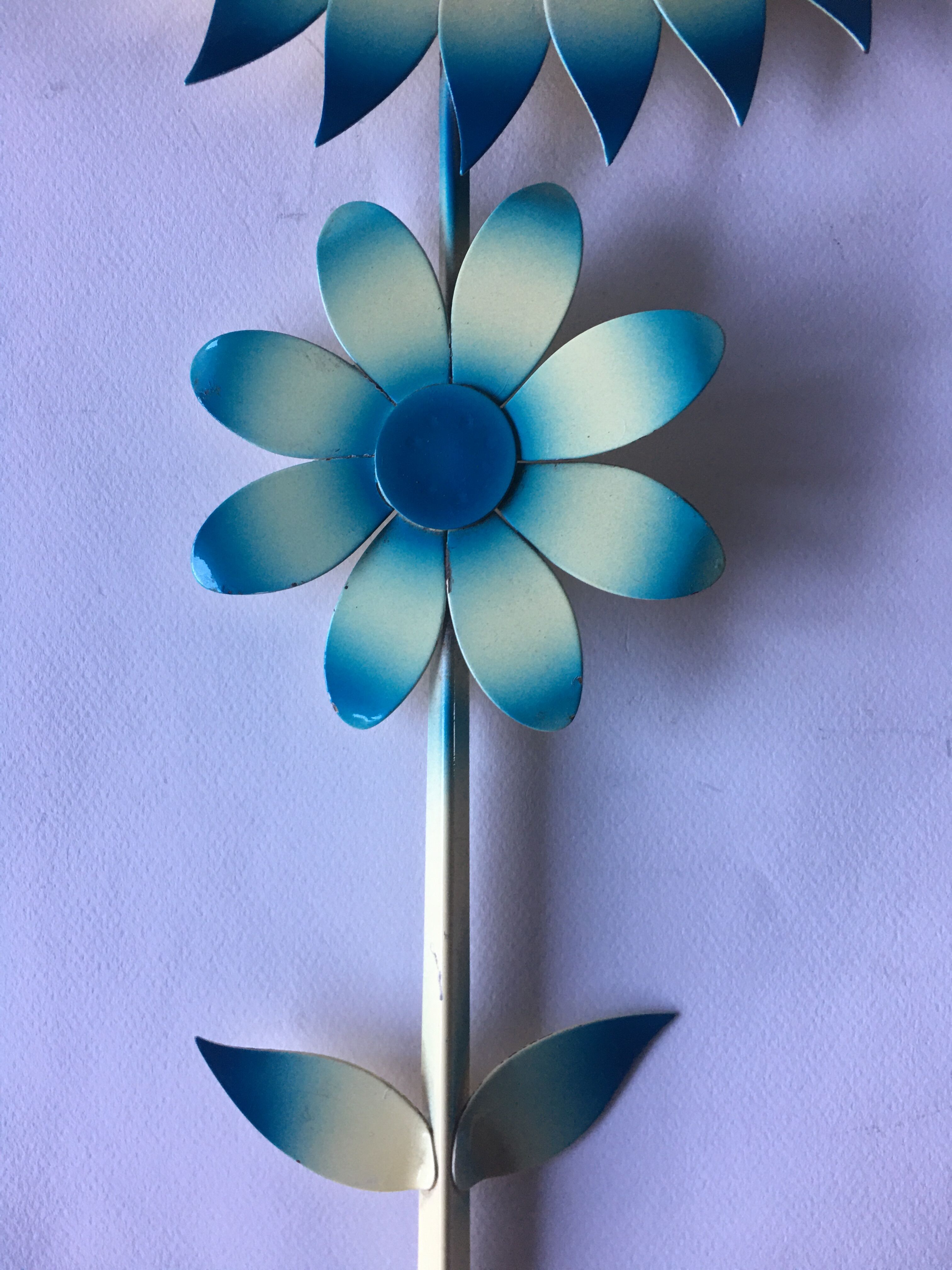 Vintage flower mirror