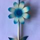 Vintage flower mirror