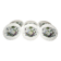 Set of 6 Royal Doulton deep plates in the Kirkwood pattern.