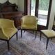 Art Deco set – 2 cabriolet armchairs and 1 matching chair, 1930s