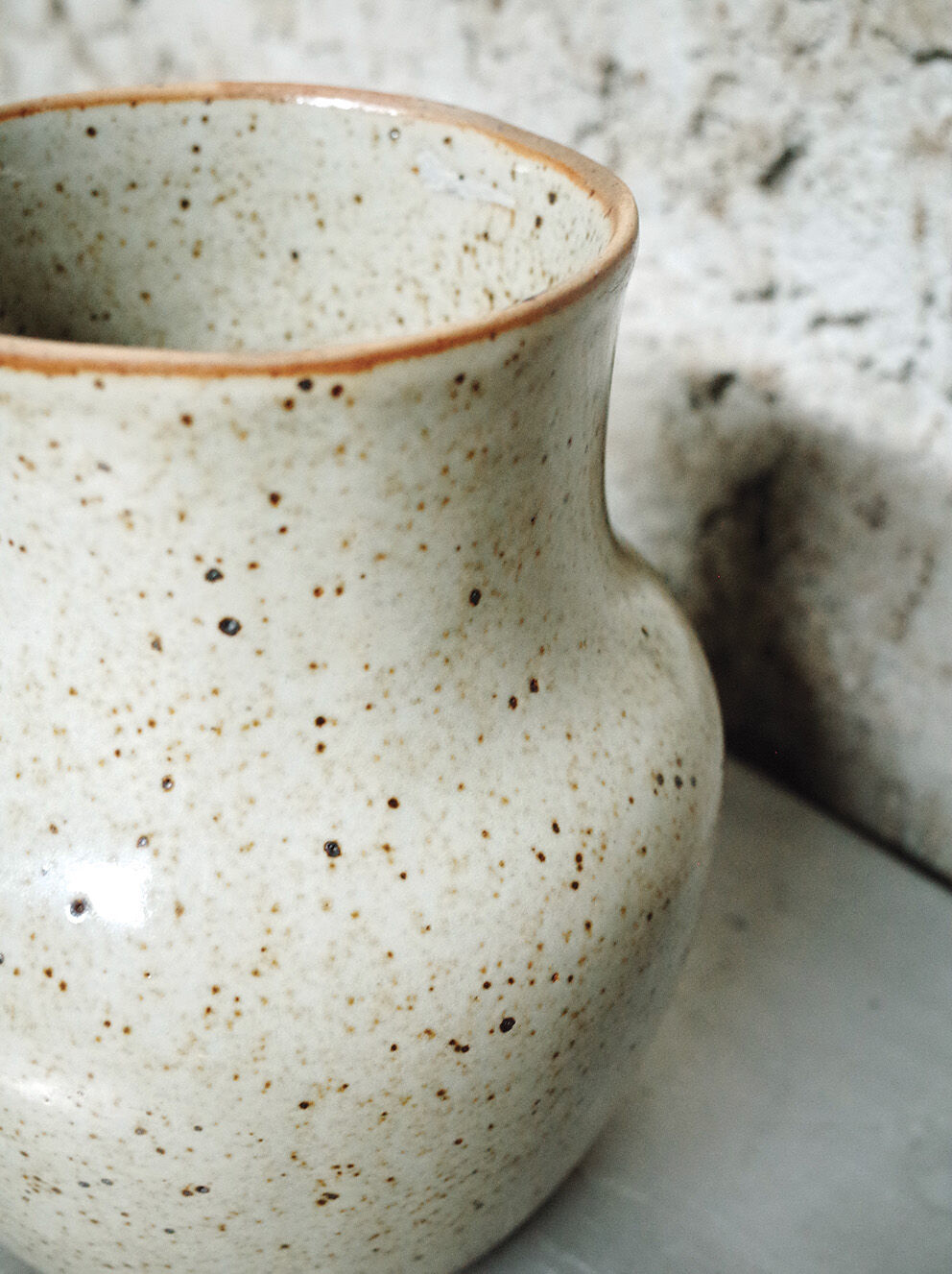 Ceramic covered pot of Vallauris