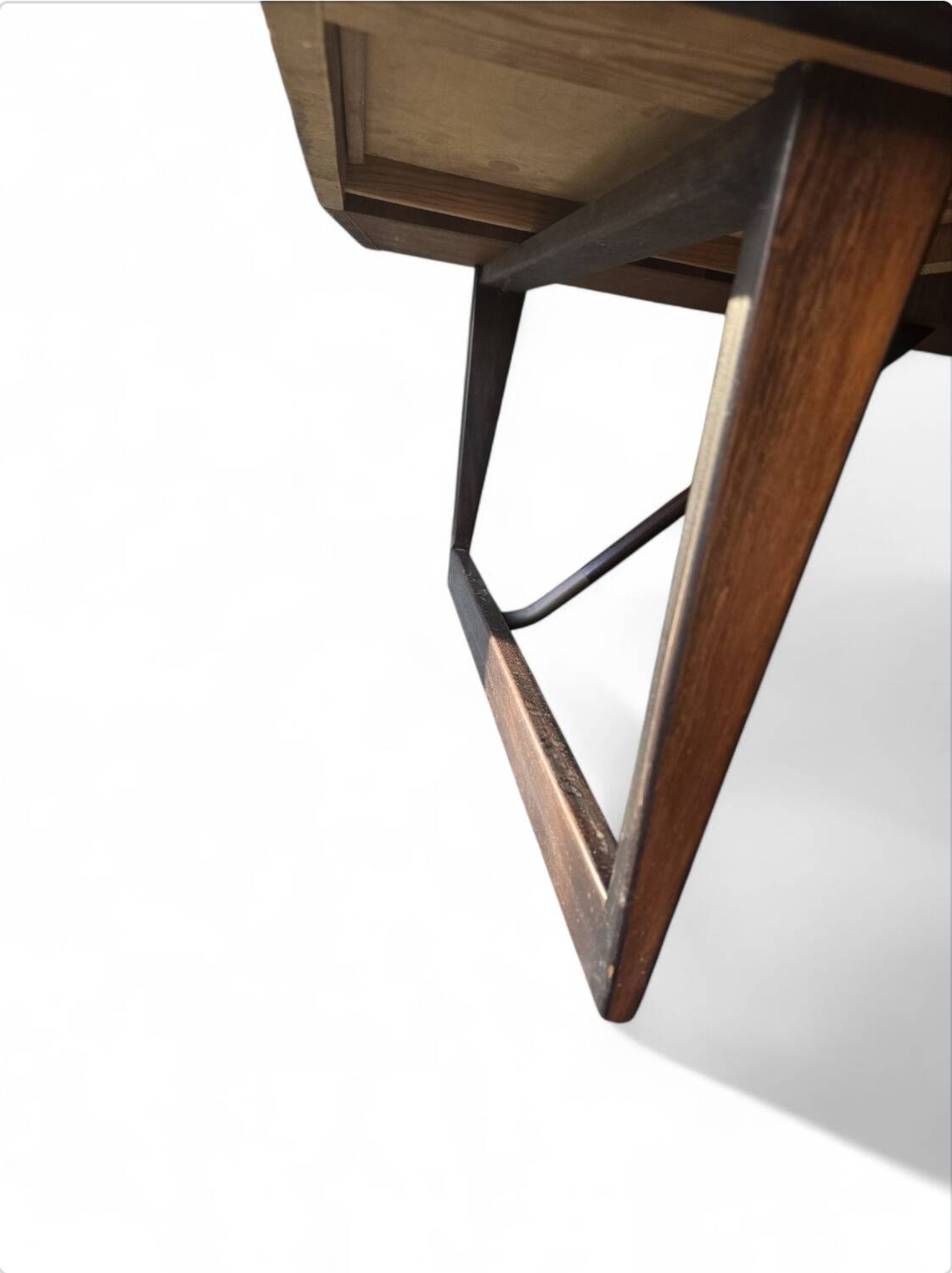 Midcentury Boomerang bureau van Peter Løvig Nielsen voor Hedensted