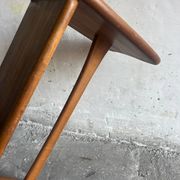 Vintage sculptural coffee table in wood