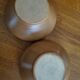 Set of 2 vintage stoneware bowls No. 1