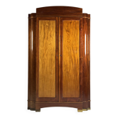 Art Deco wardrobe with mirrors