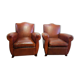 Paire de fauteuils club