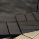 Satin black vintage wardrobe 1970