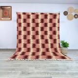 Large Moroccan wool rug 3 x 2 m