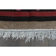 Flatweave Antique Turkish Vintage Orange Kilim Rug 153x332