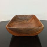 Scandinavian fruit cut in teak, wood