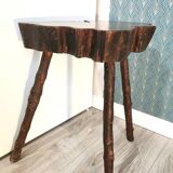 Brutalist tripod stool