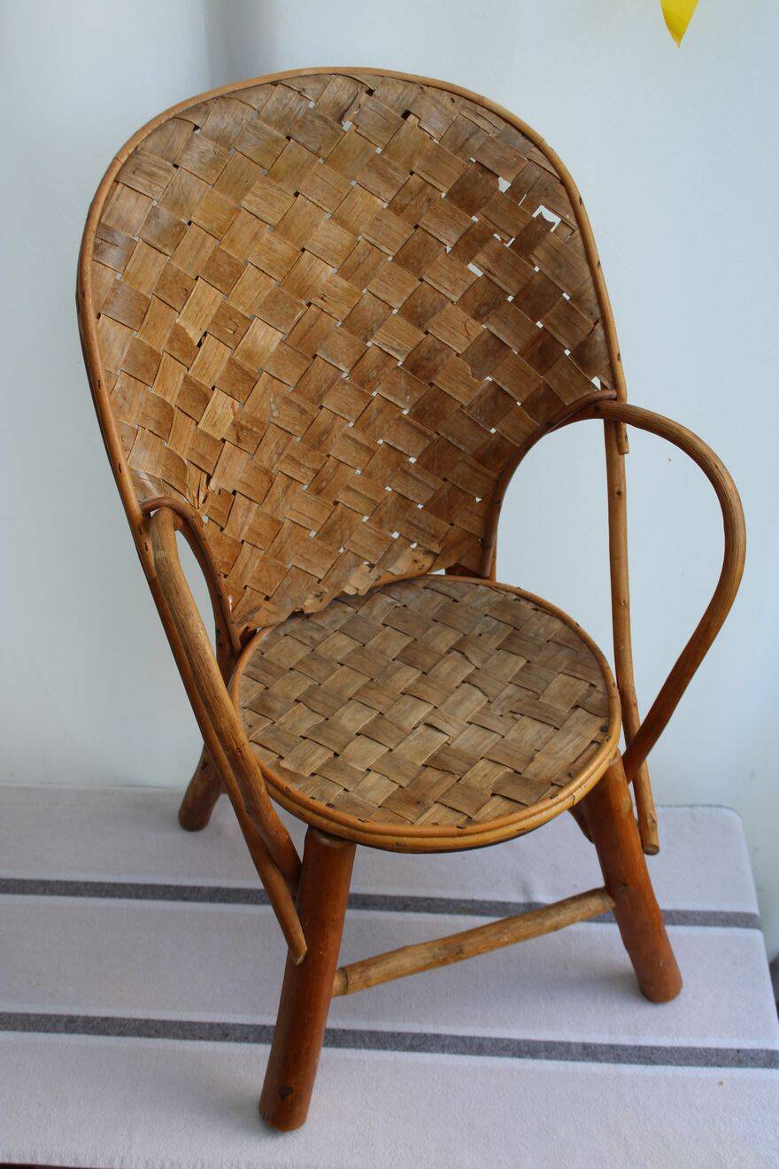 Chestnut children's chair