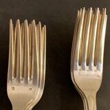 Housewife 38 pieces Christofle model Ribbons, silver metal, twentieth century