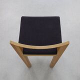 5x Bar Stool in Massive Wood by Göhring