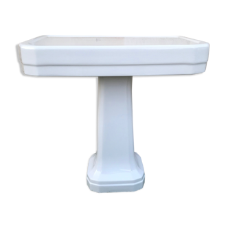 Art deco console in earthenware