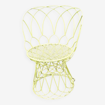 Fauteuil de jardin design d’art contemporain