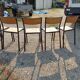 10 Vintage Canteen Chairs
