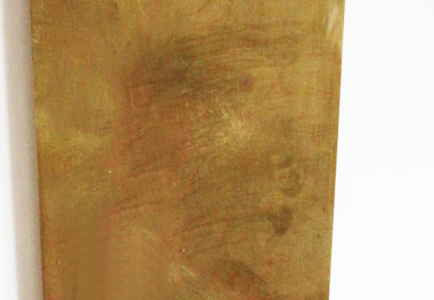 Brass wall candle holder