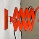 Mid-Century German Space Scissor Wall Lamp by Hustadt Leuchten, 1960s, set of 2