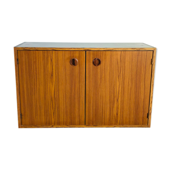 Meuble d’appoint suspendu en teck 1970