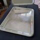 Set of two silver-plated metal trays from Christofle