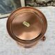 Vintage champagne bucket in genuine copper and stainless steel.