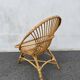 Fauteuil corbeille rotin