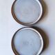 6 stoneware plates from Ratilly / J&N Pierlot / Puisaye