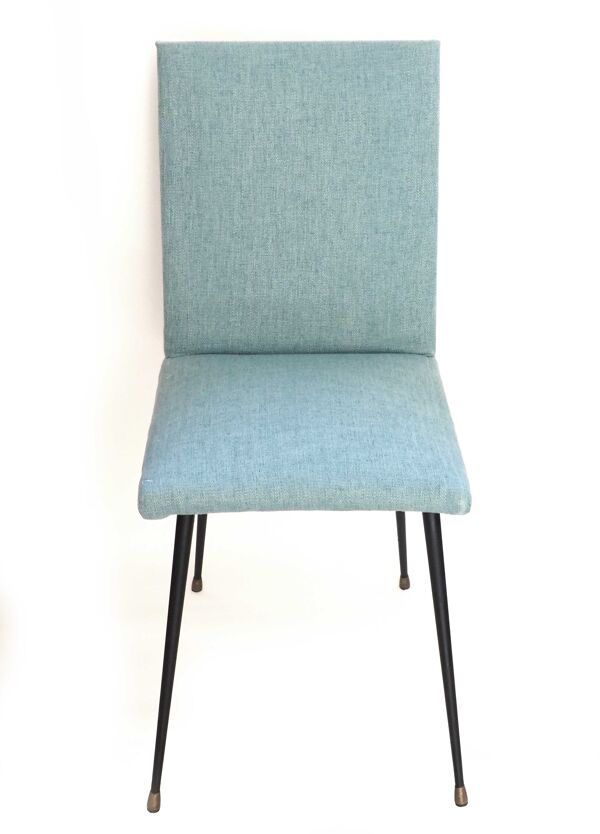 Chaise années 60 retapissée
