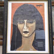 Portrait of a woman by Guy Rougon 1960